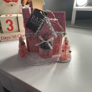 raz imports christmas house ornament